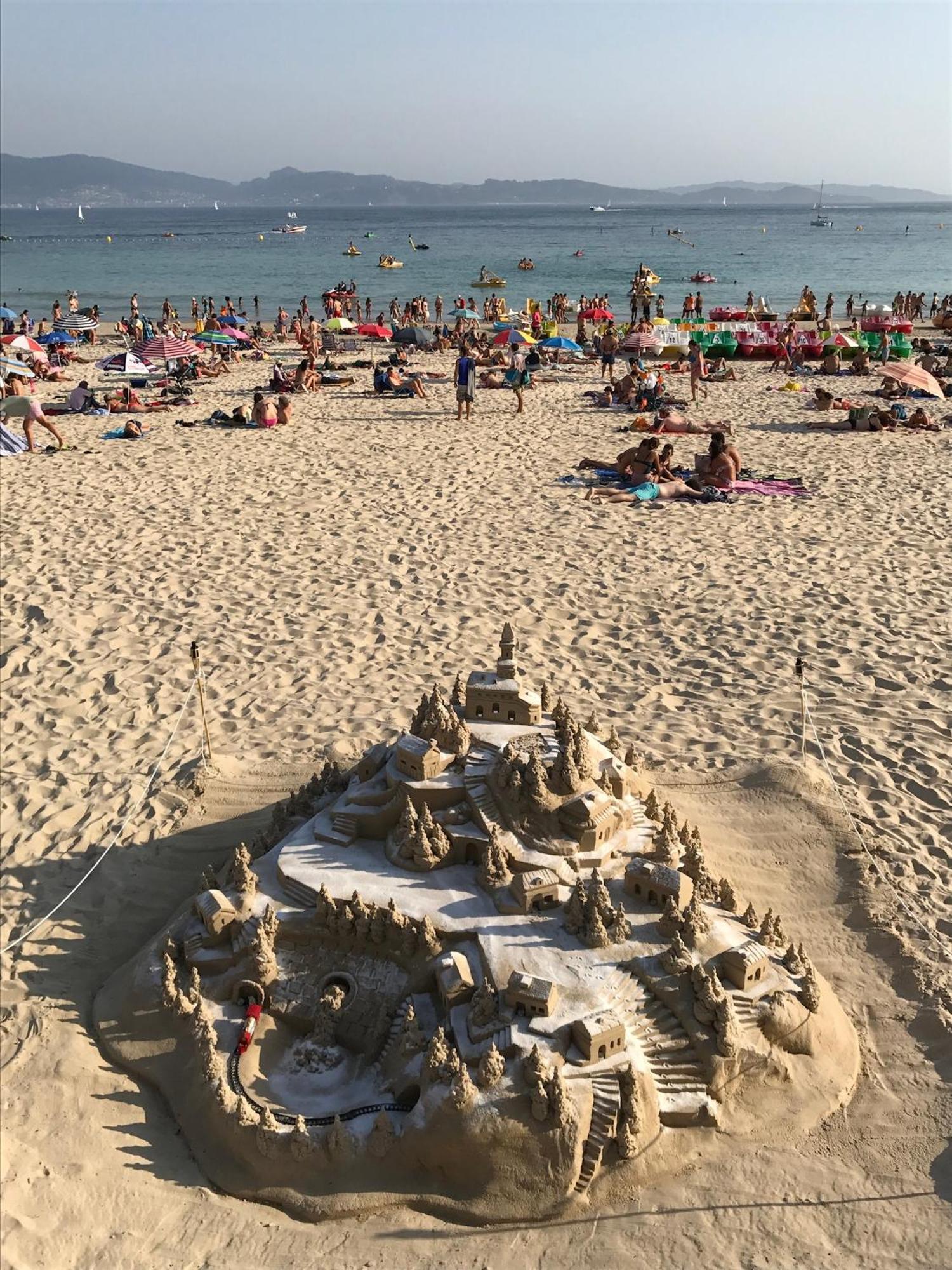 Duerming Areas Playa Hotel Sanxenxo Exteriör bild